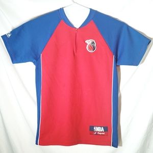 Detroit Pistons Warmup Shirt